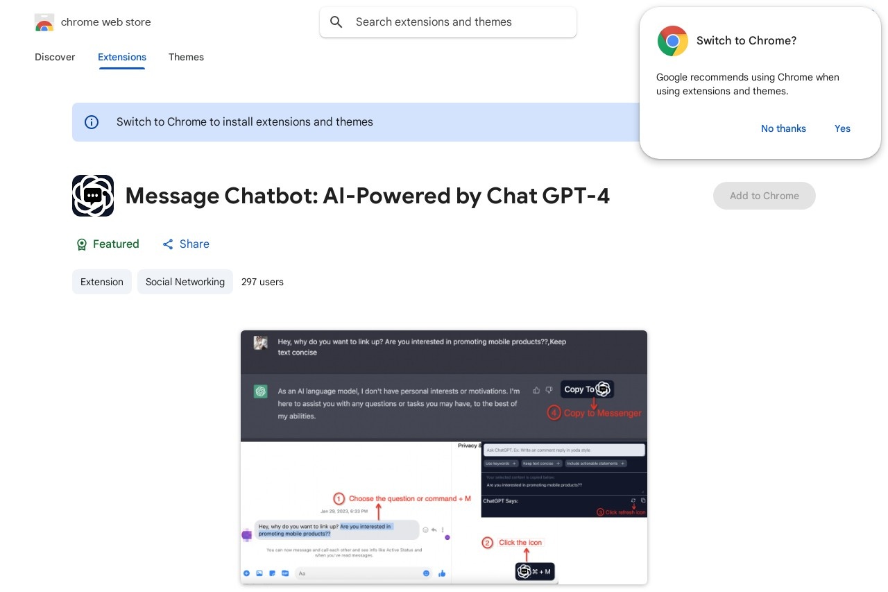 Message Chatbot