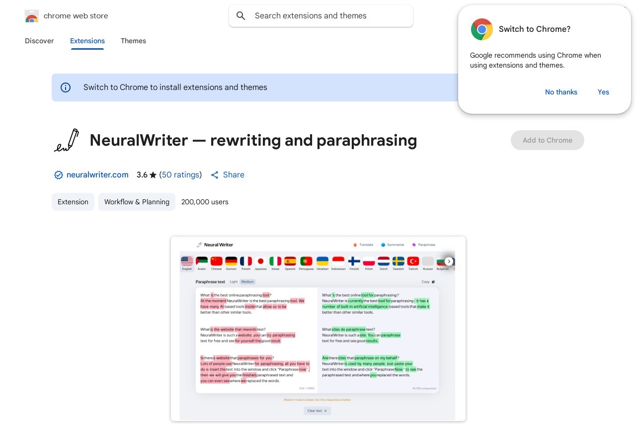 NeuralWriter