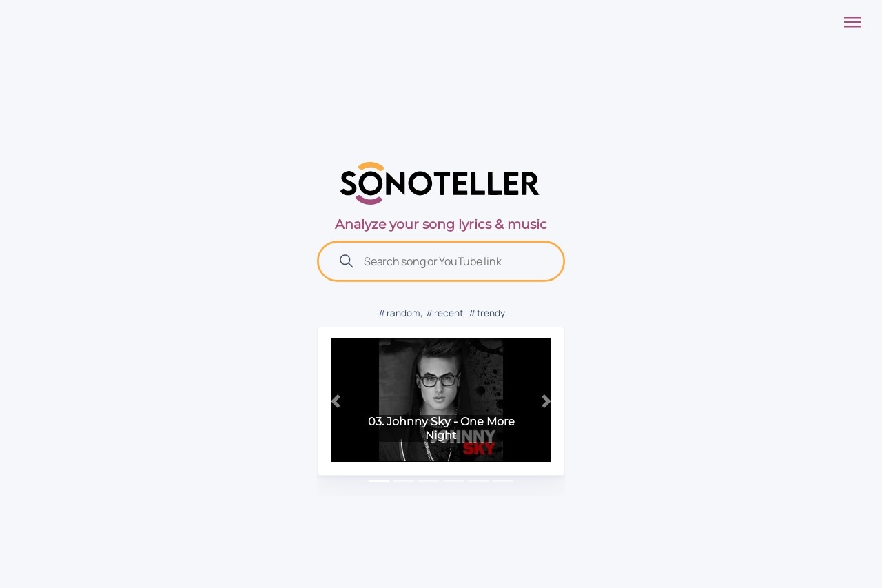 SONOTELLER.AI