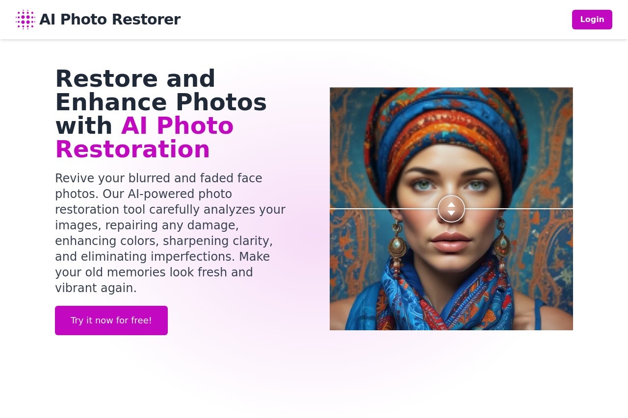 AI Photo Restoration