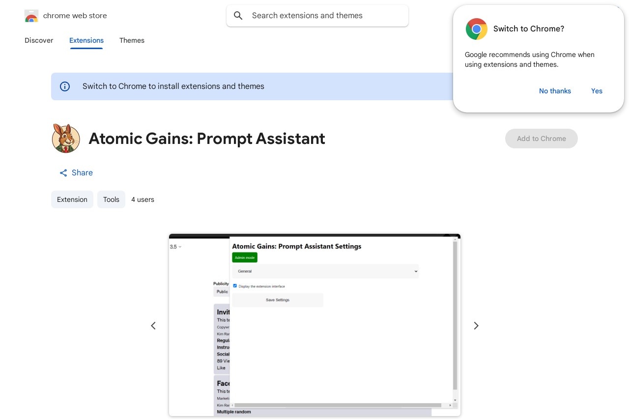Atomic Gains