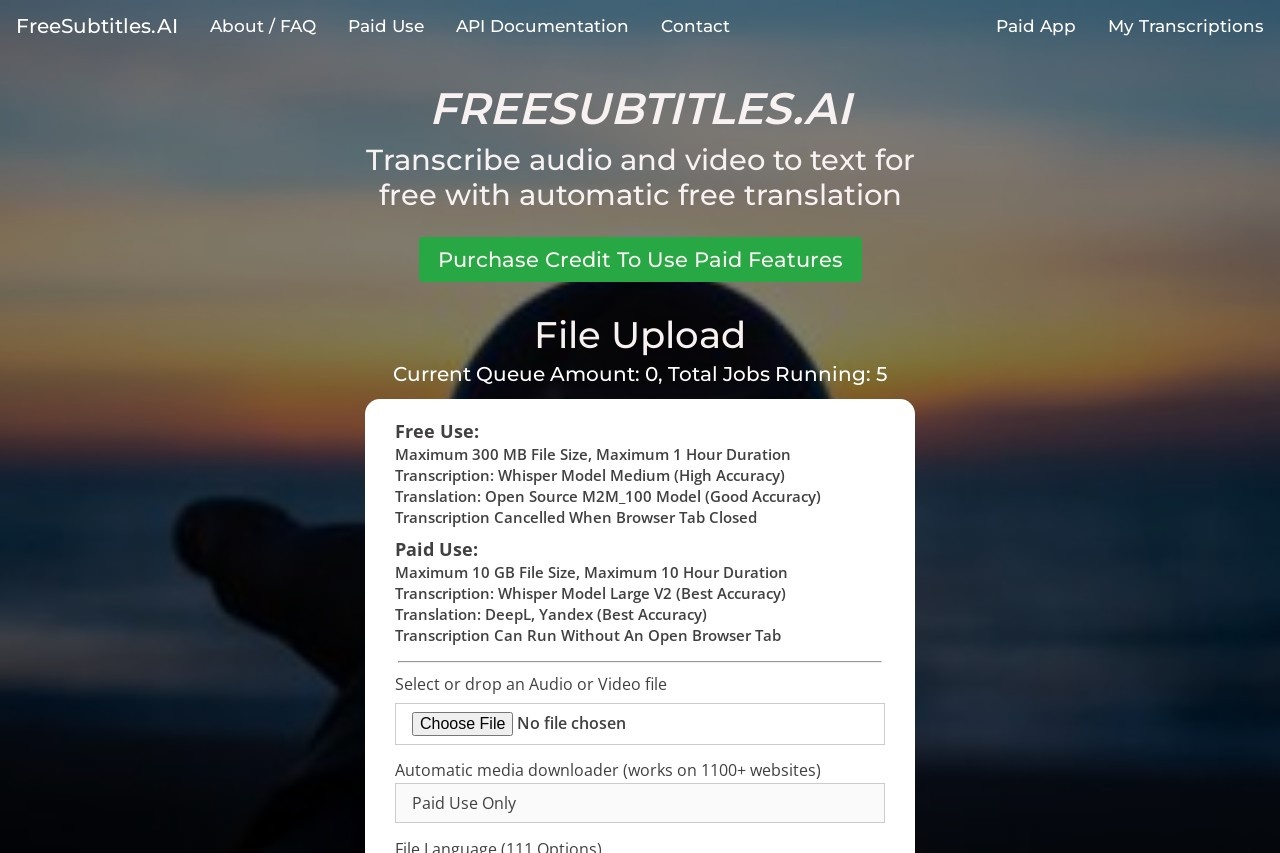 FreeSubtitles.Ai