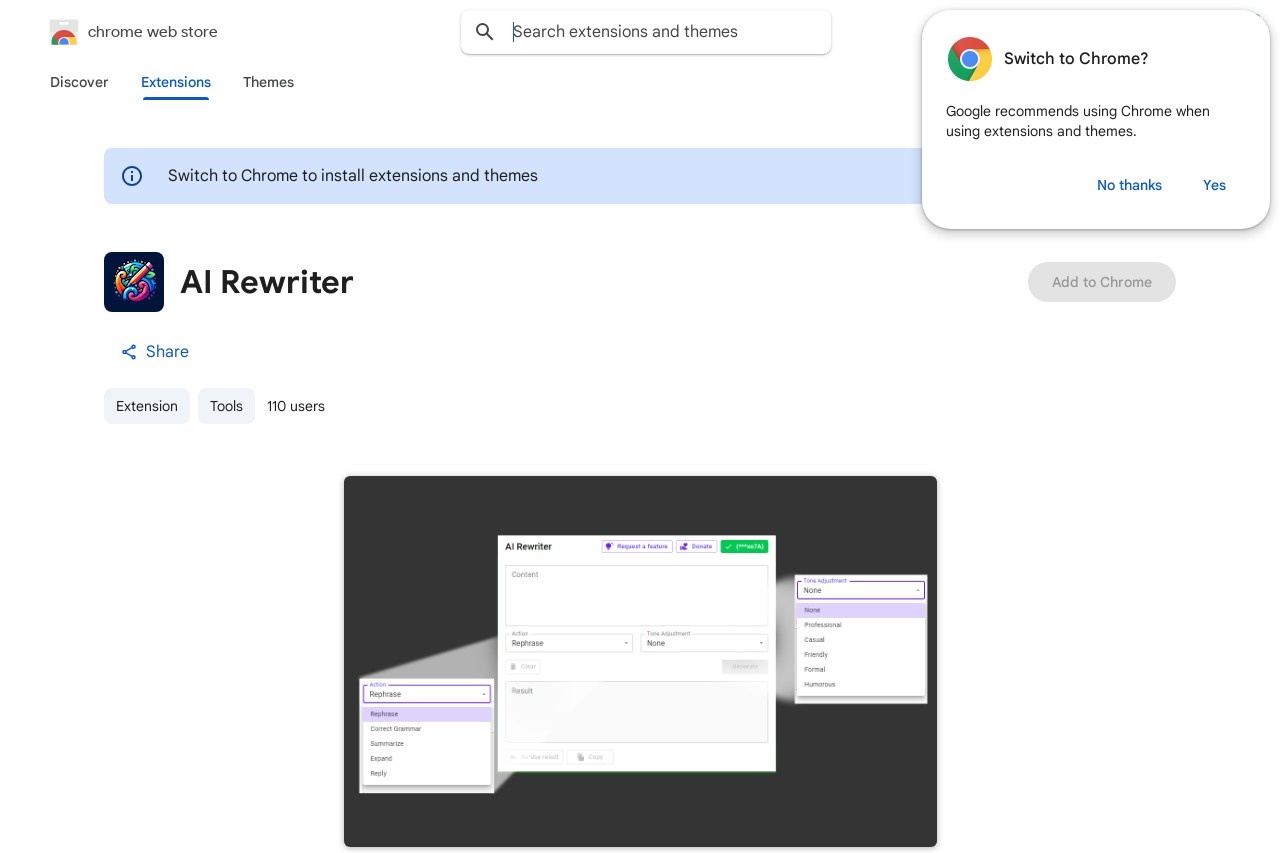 AI Rewriter