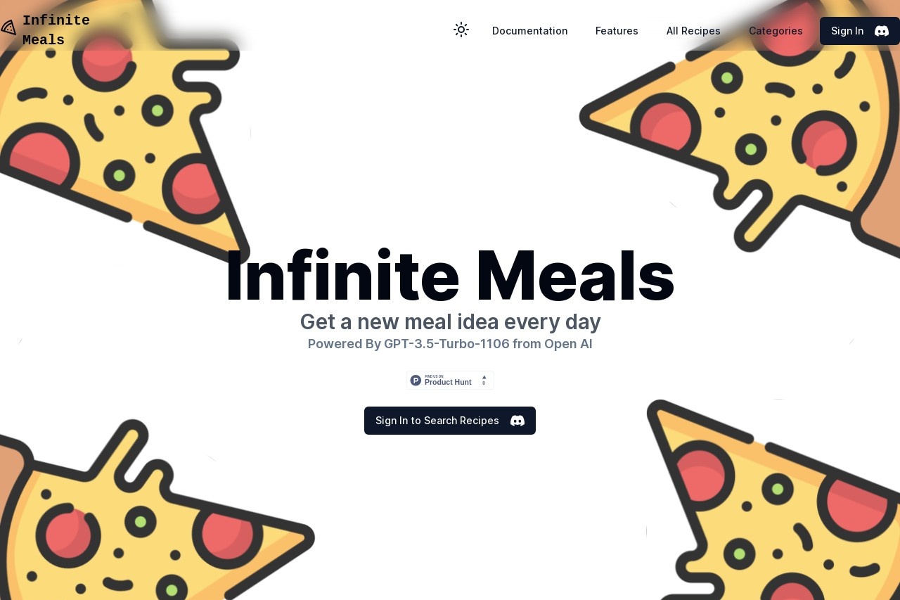 Infinite Meals