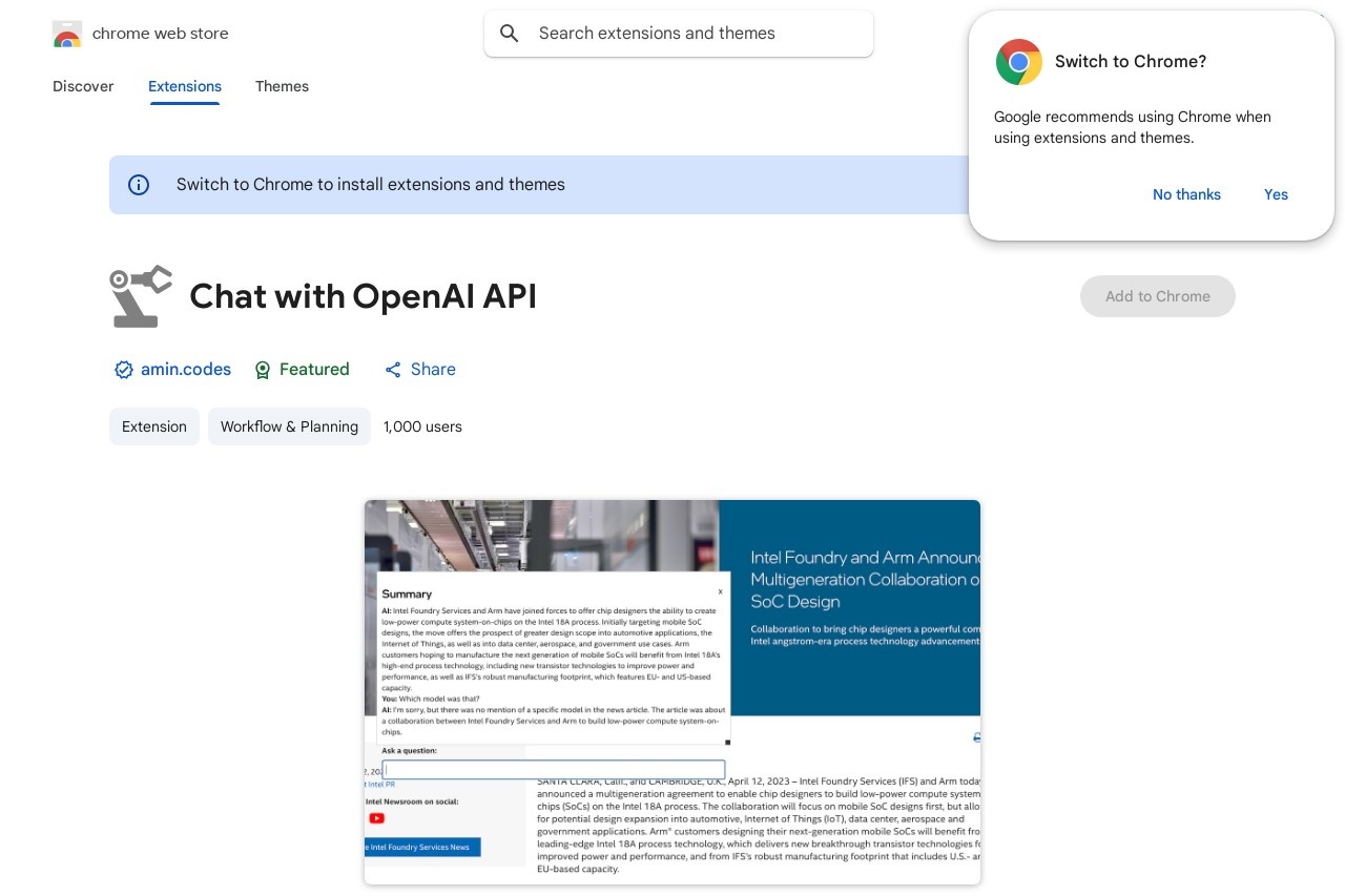 OpenAI API