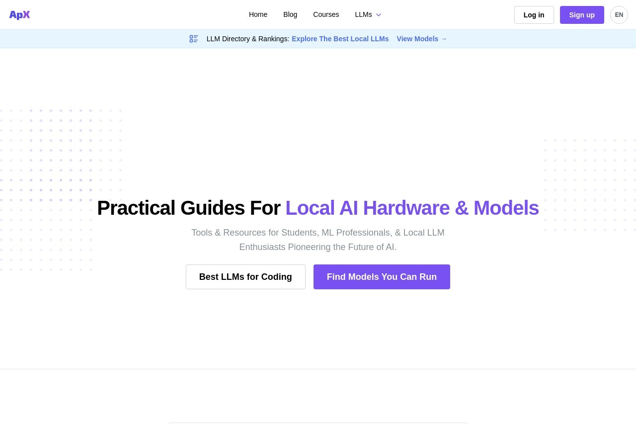 ApX Machine Learning