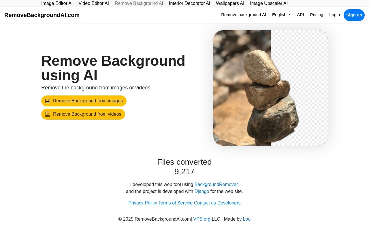 RemoveBackgroundAI