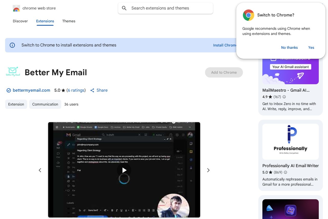 Better My Email