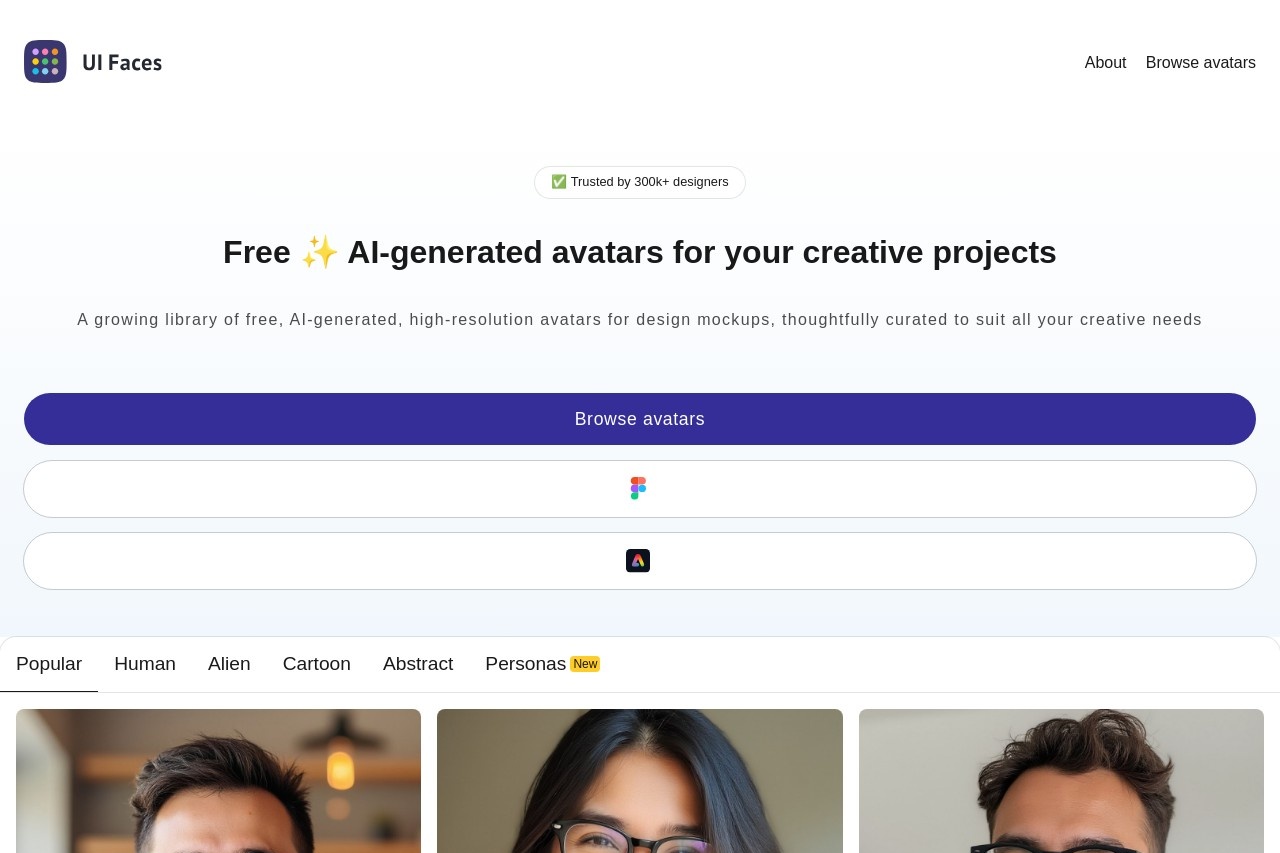 UI Faces
