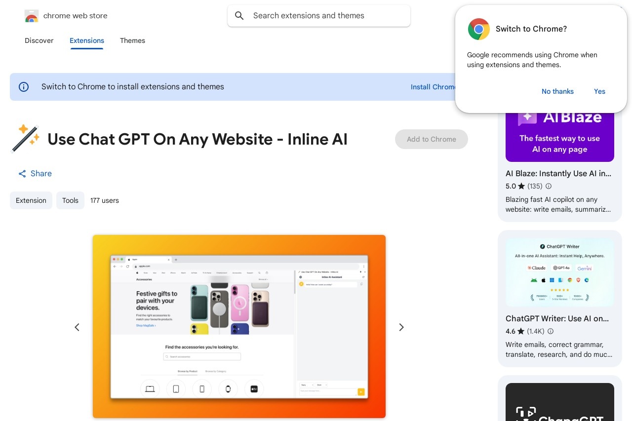 Inline AI