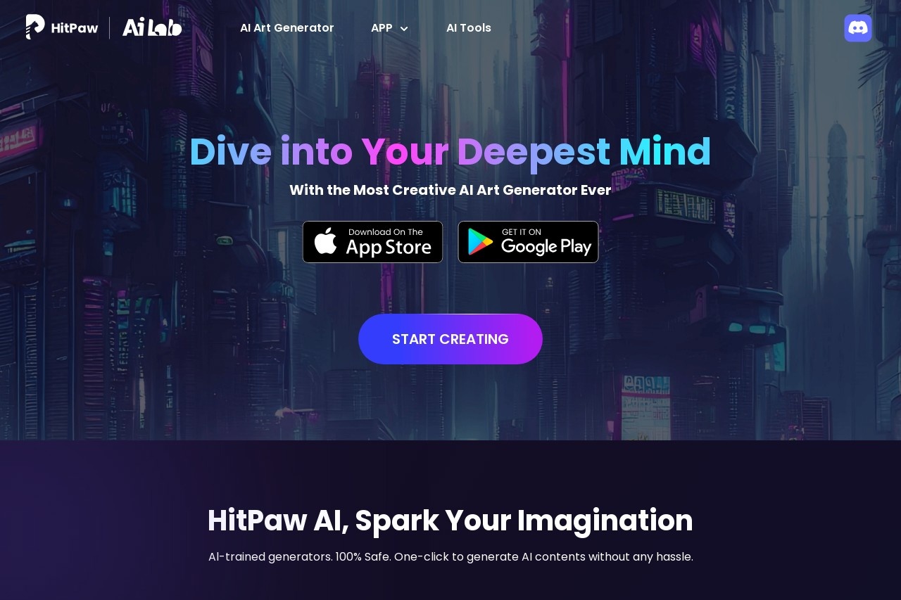 HitPaw AI Art Generator