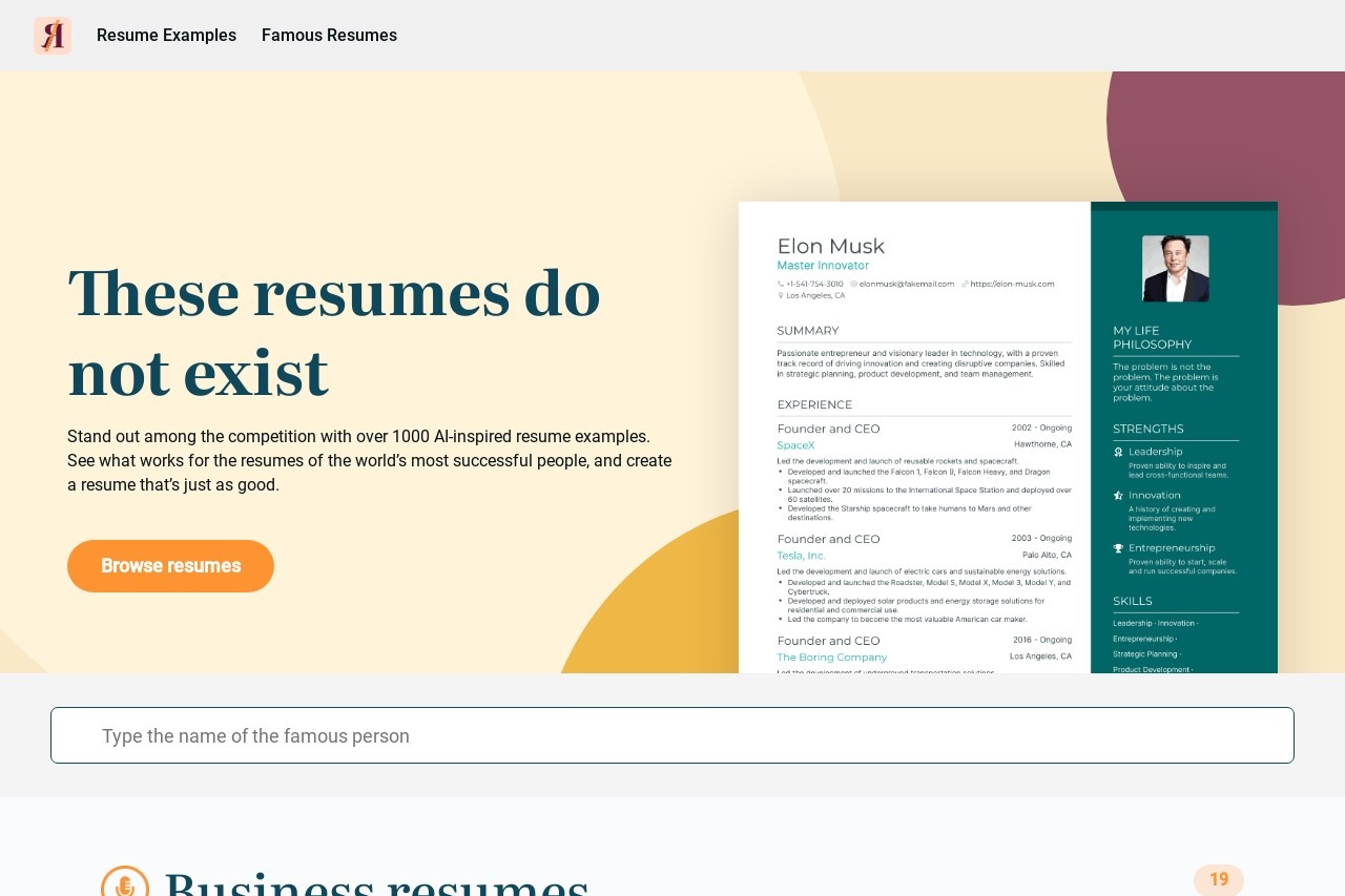 ChatGPT Resumes