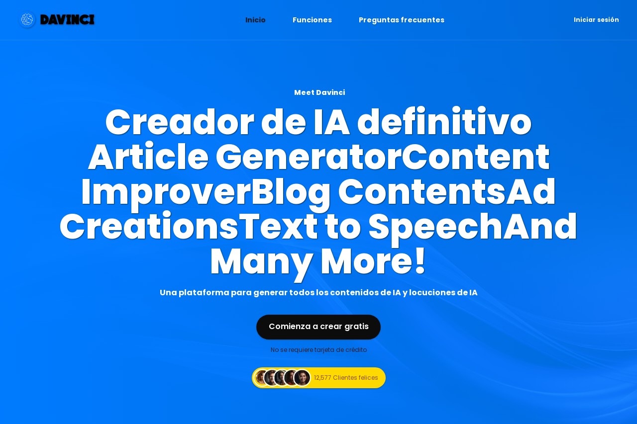 Generador de Textos IA
