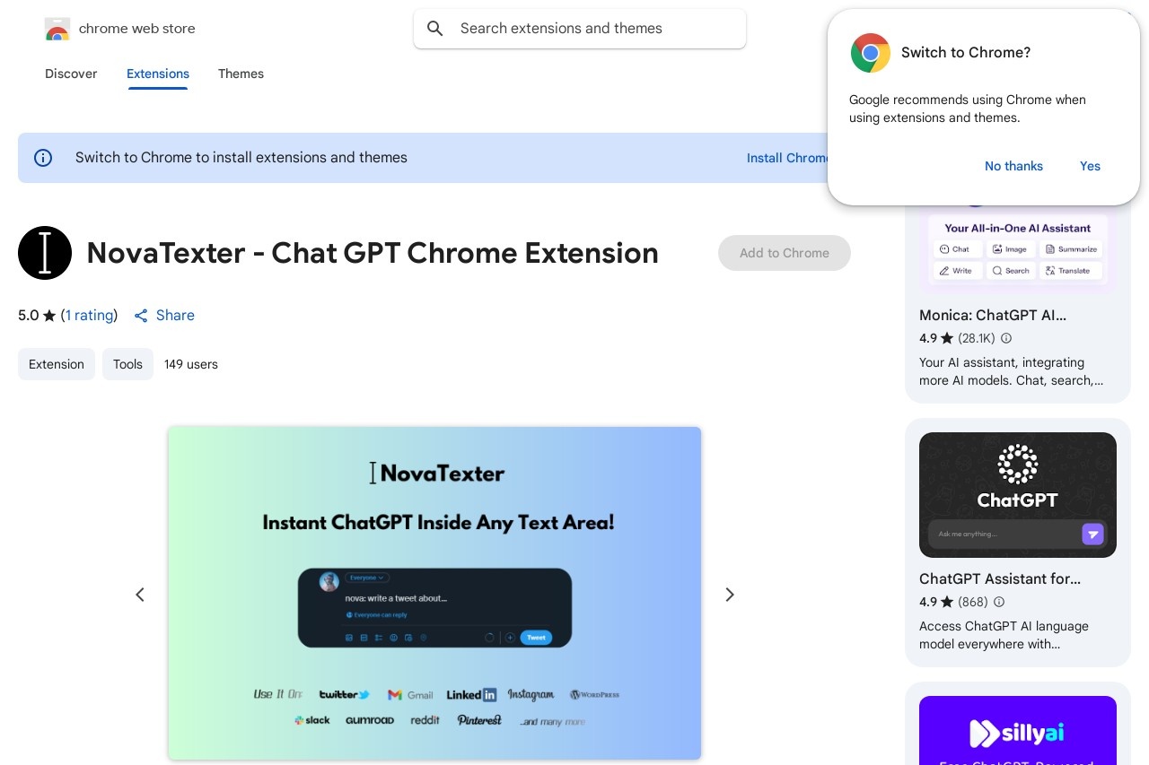 NovaTexter