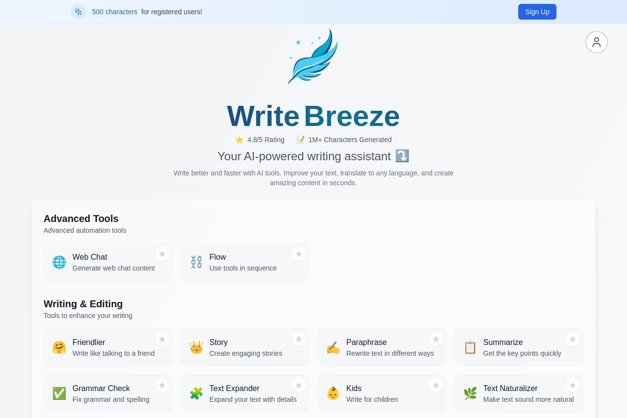 Write Breeze