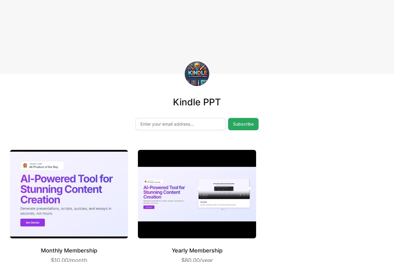Kindle PPT