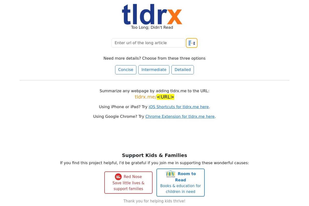 tldrx