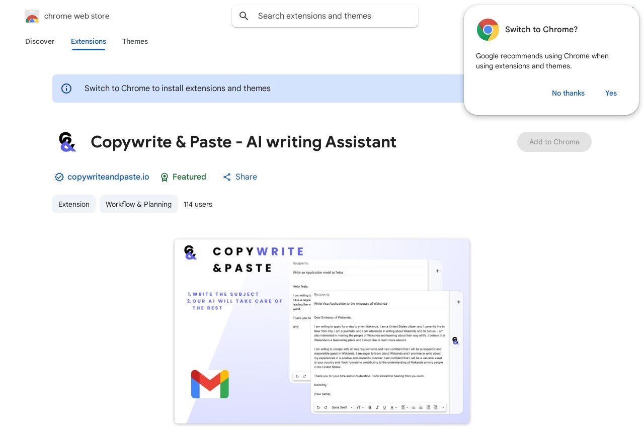 Copywrite & Paste