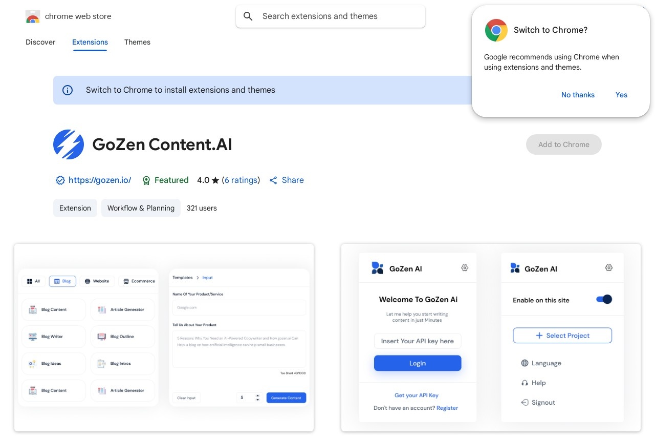 GoZen Content.AI