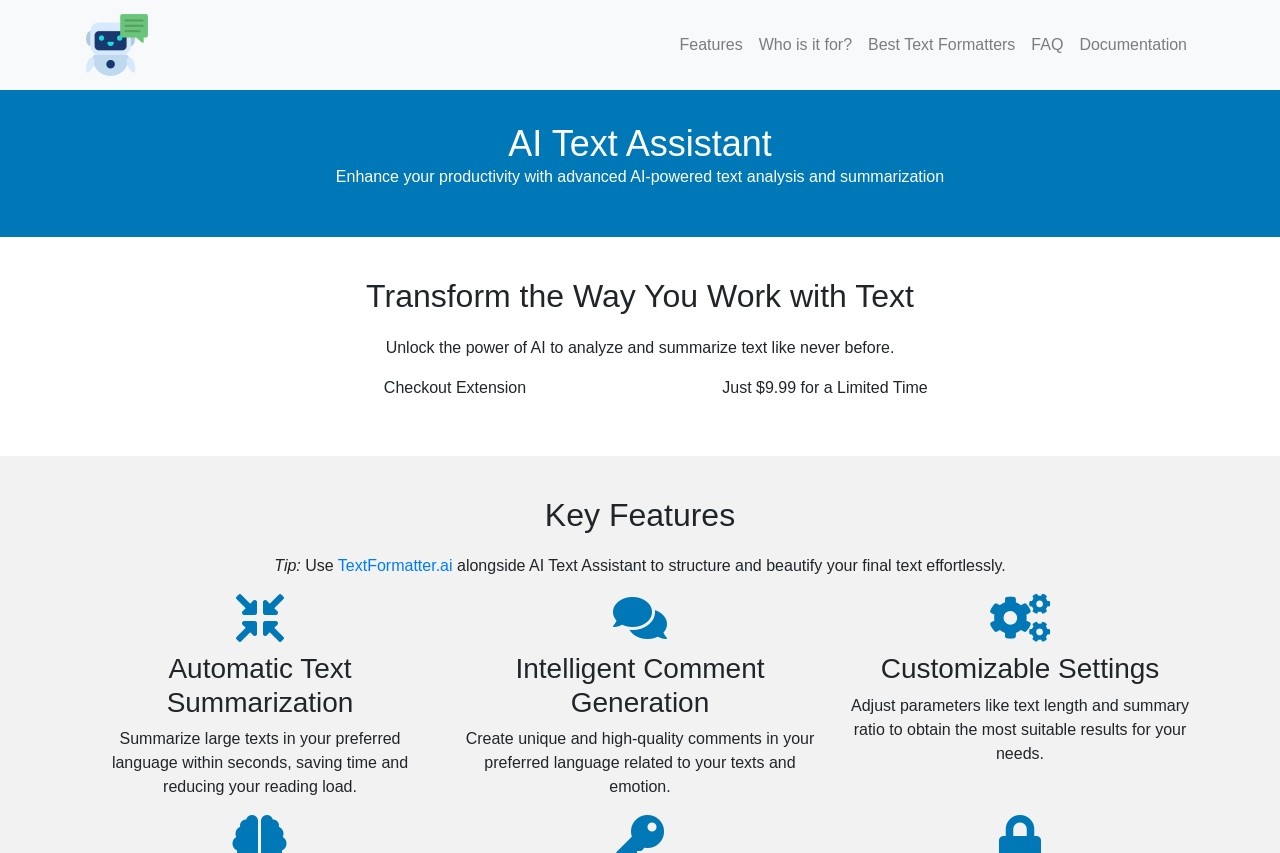 AI Text Assistant