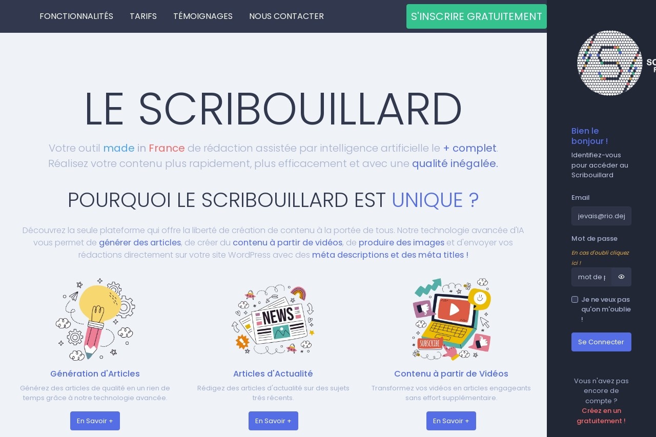 Le Scribouillard