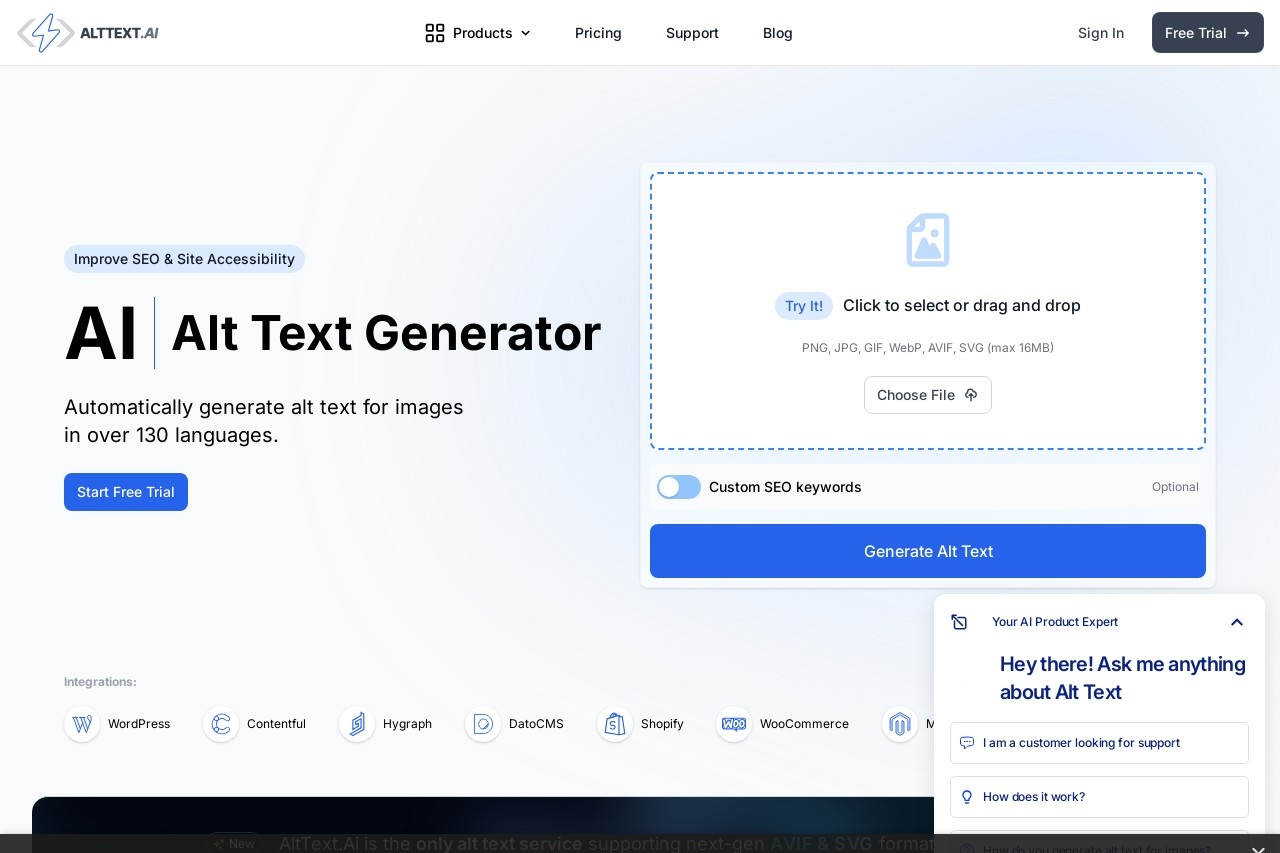 Alt Text Image Generator
