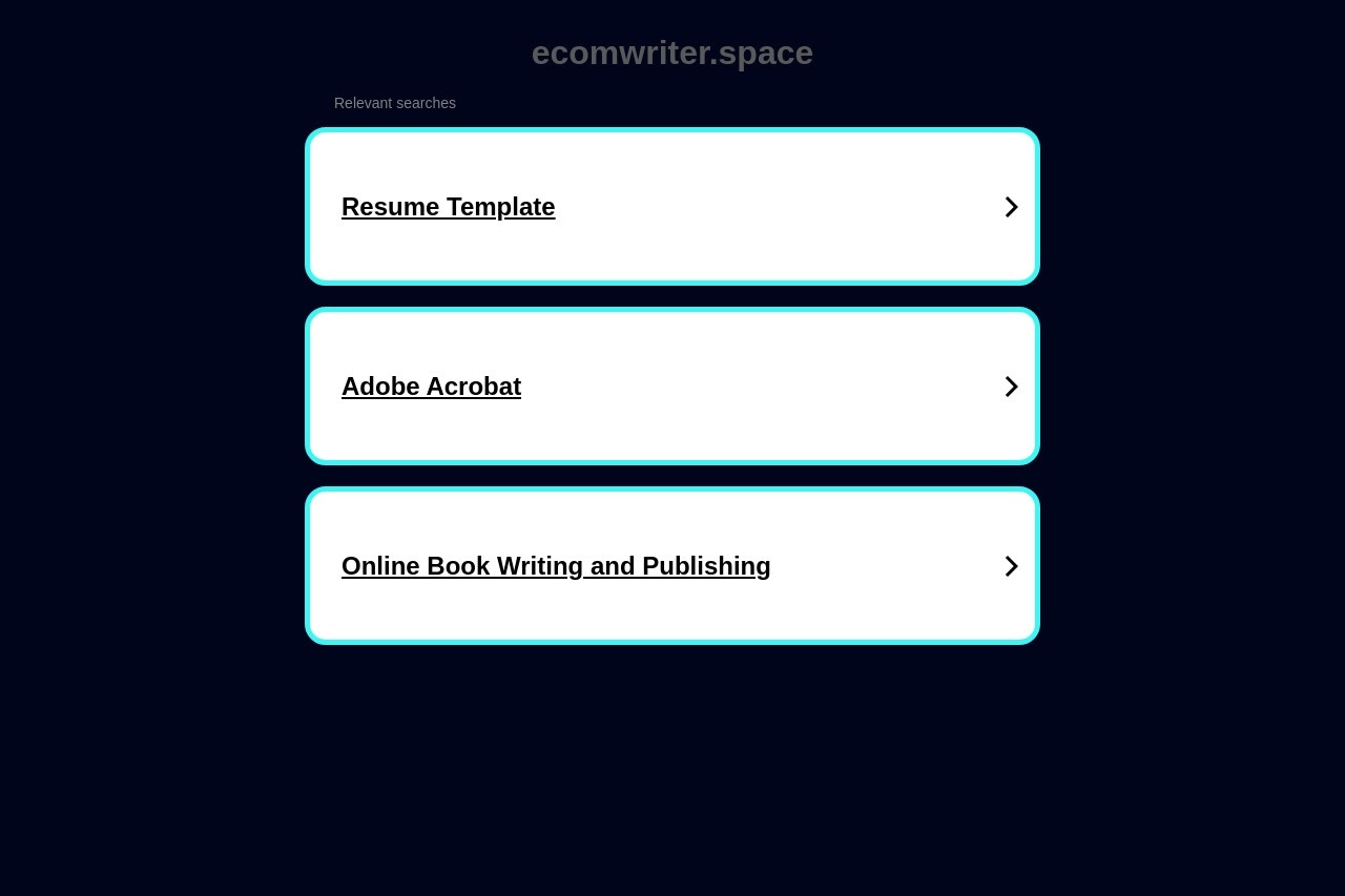 ecomwriter