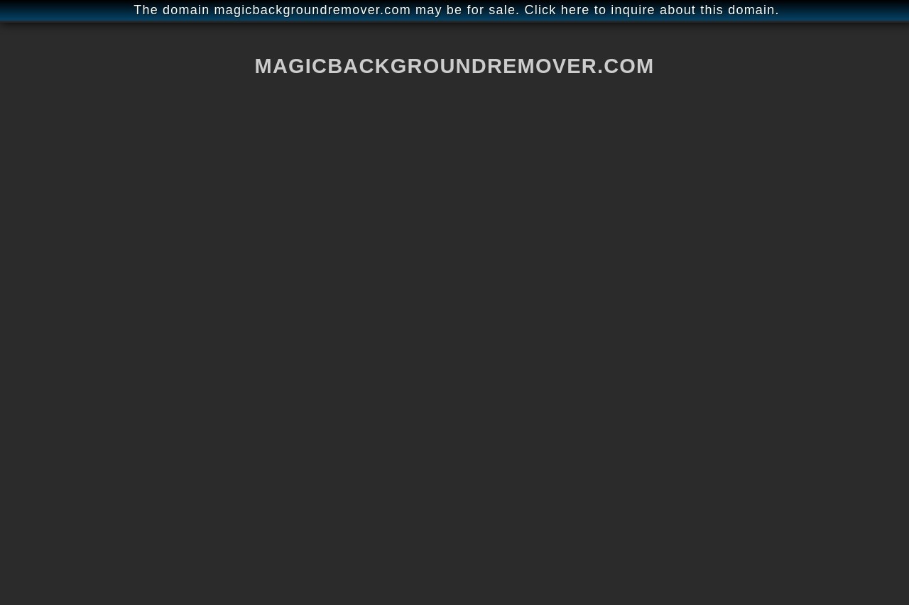 Magic Background Remover