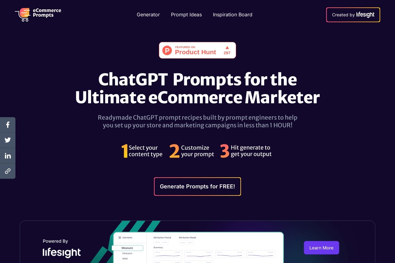 eCommerce Prompts