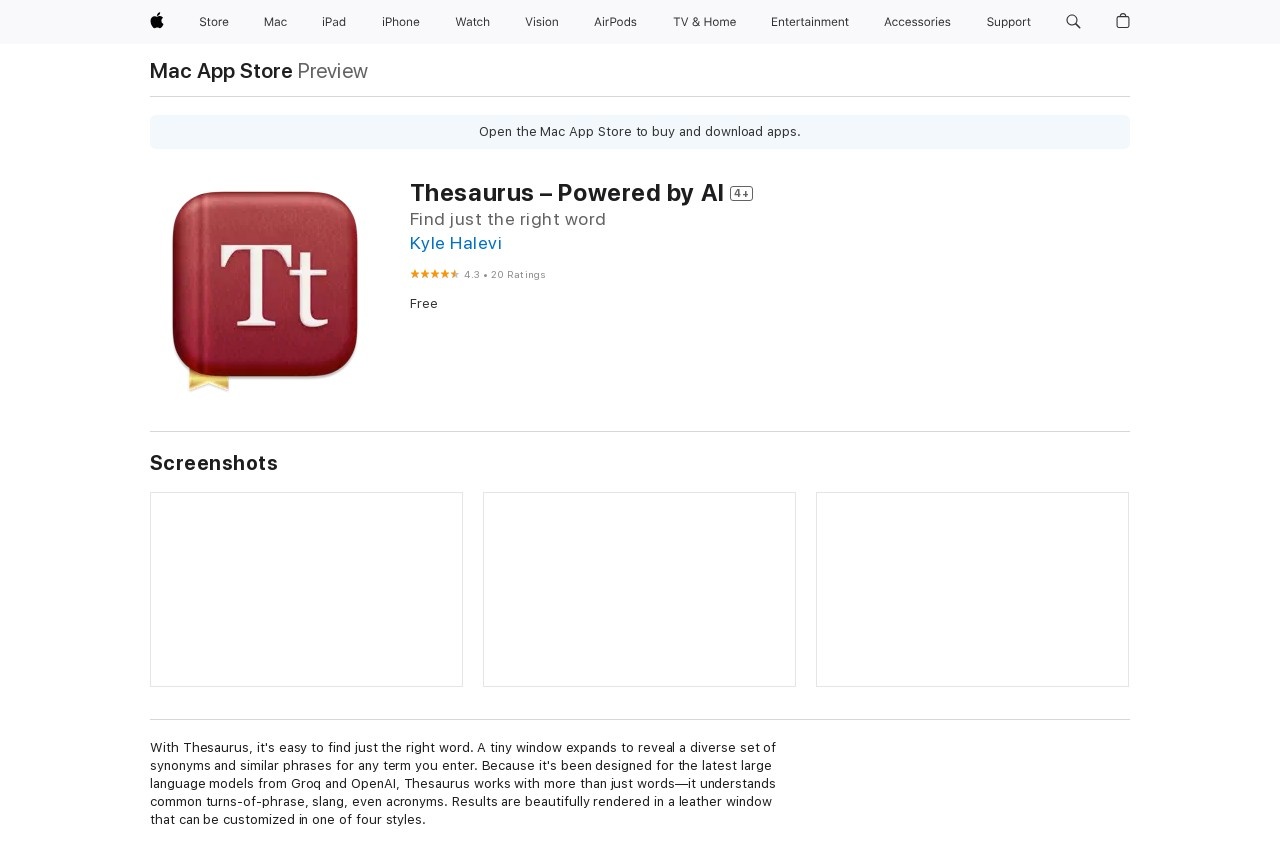 Thesaurus