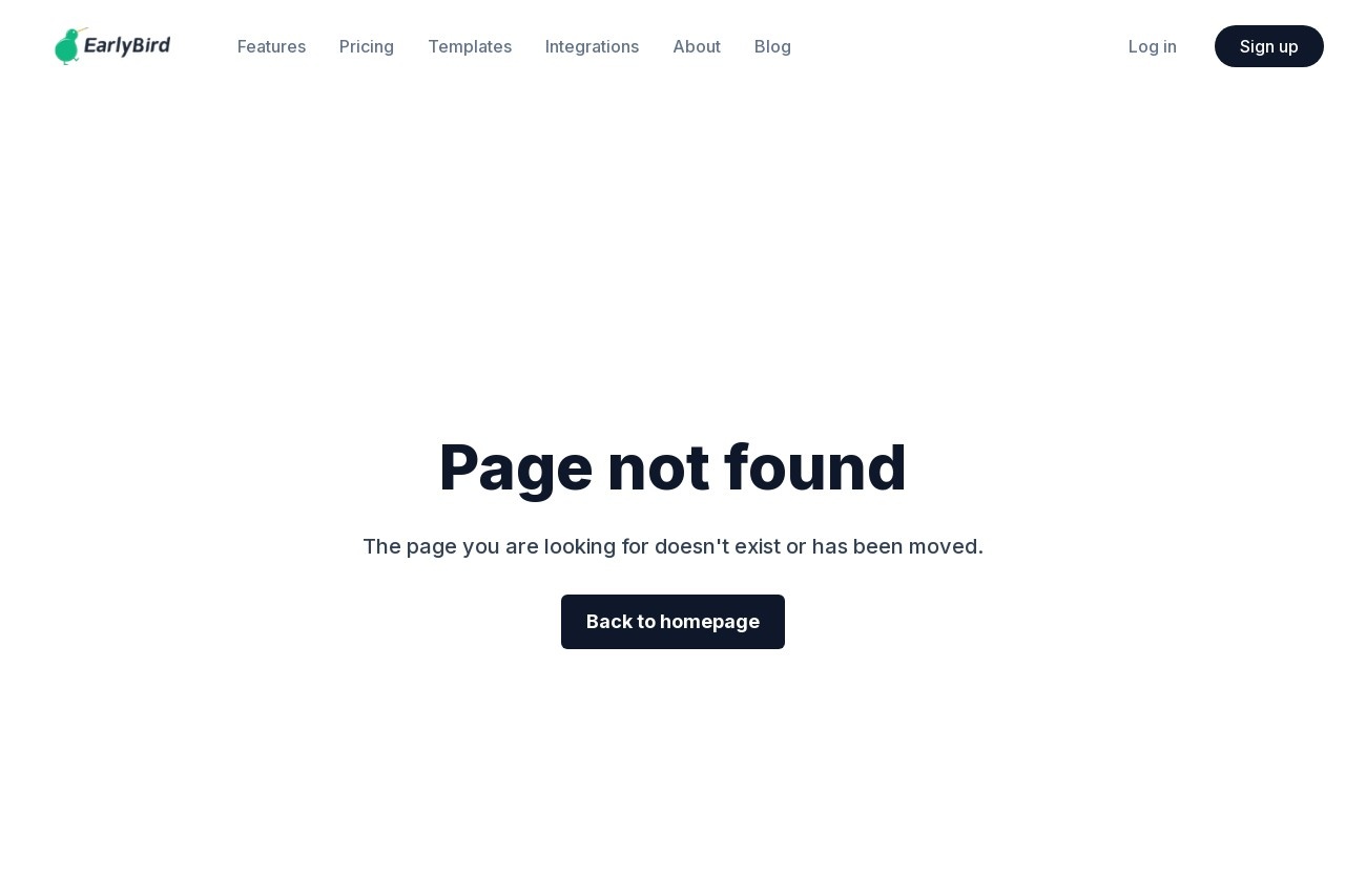Page not found