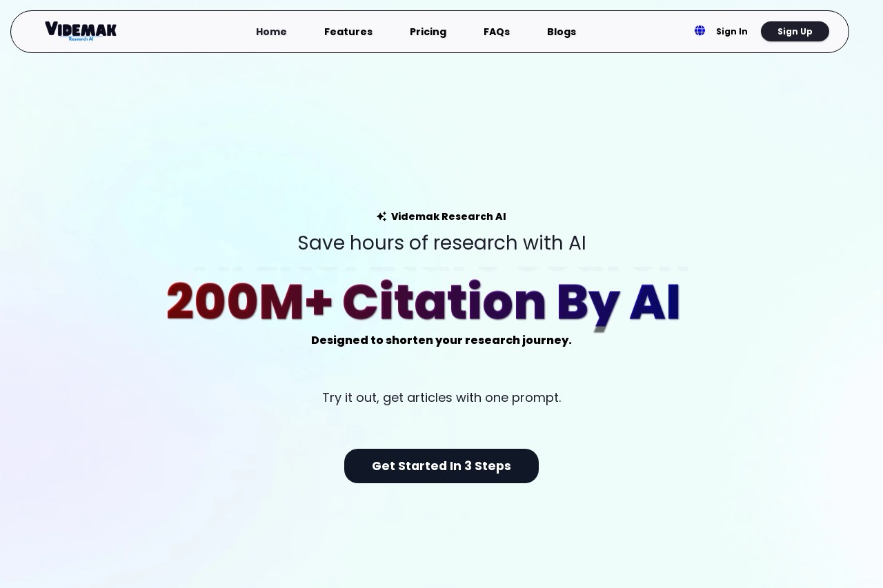 Videmak Research AI