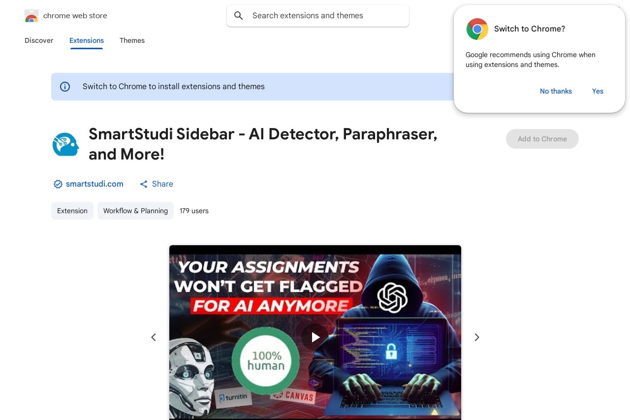 SmartStudi Sidebar