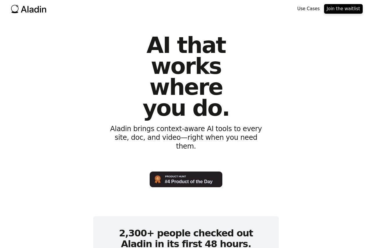 Aladin AI