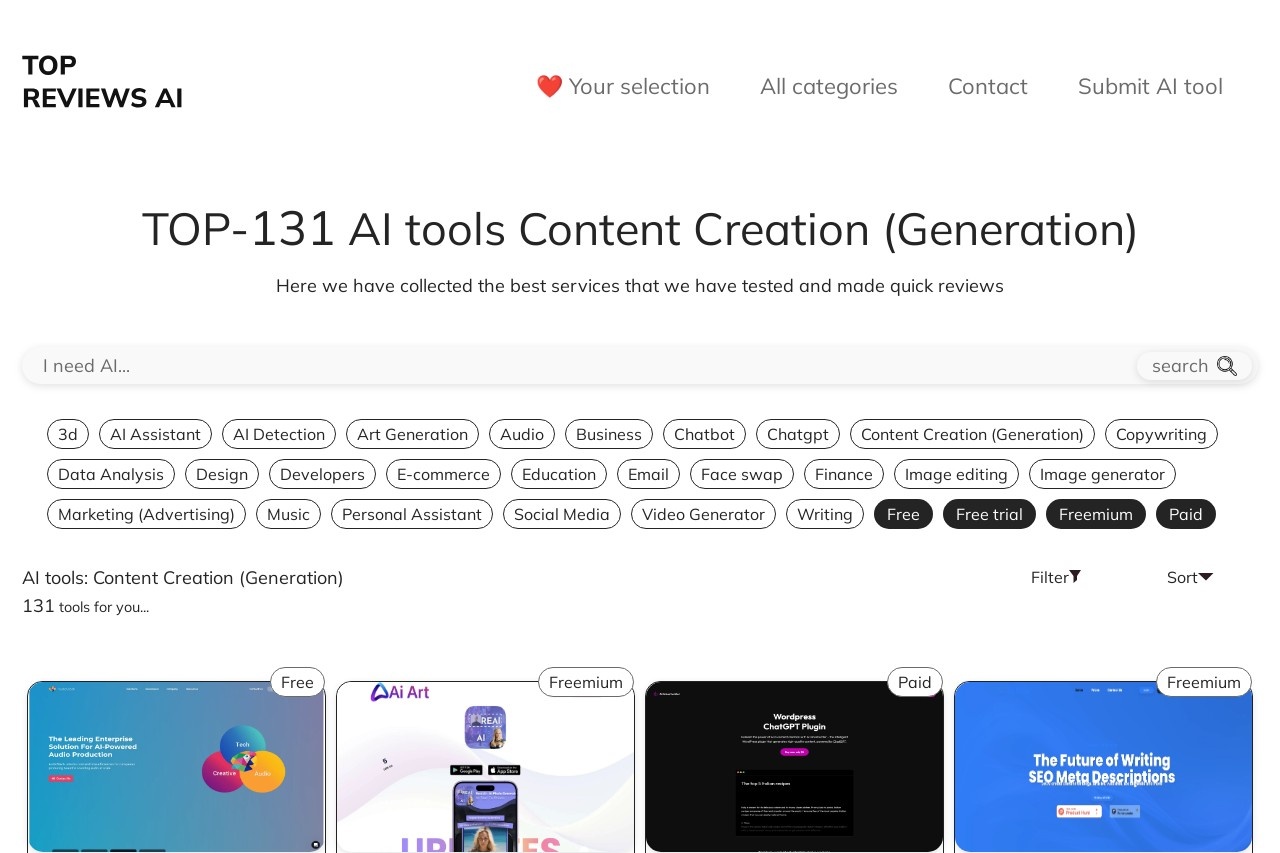 Top Reviews AI