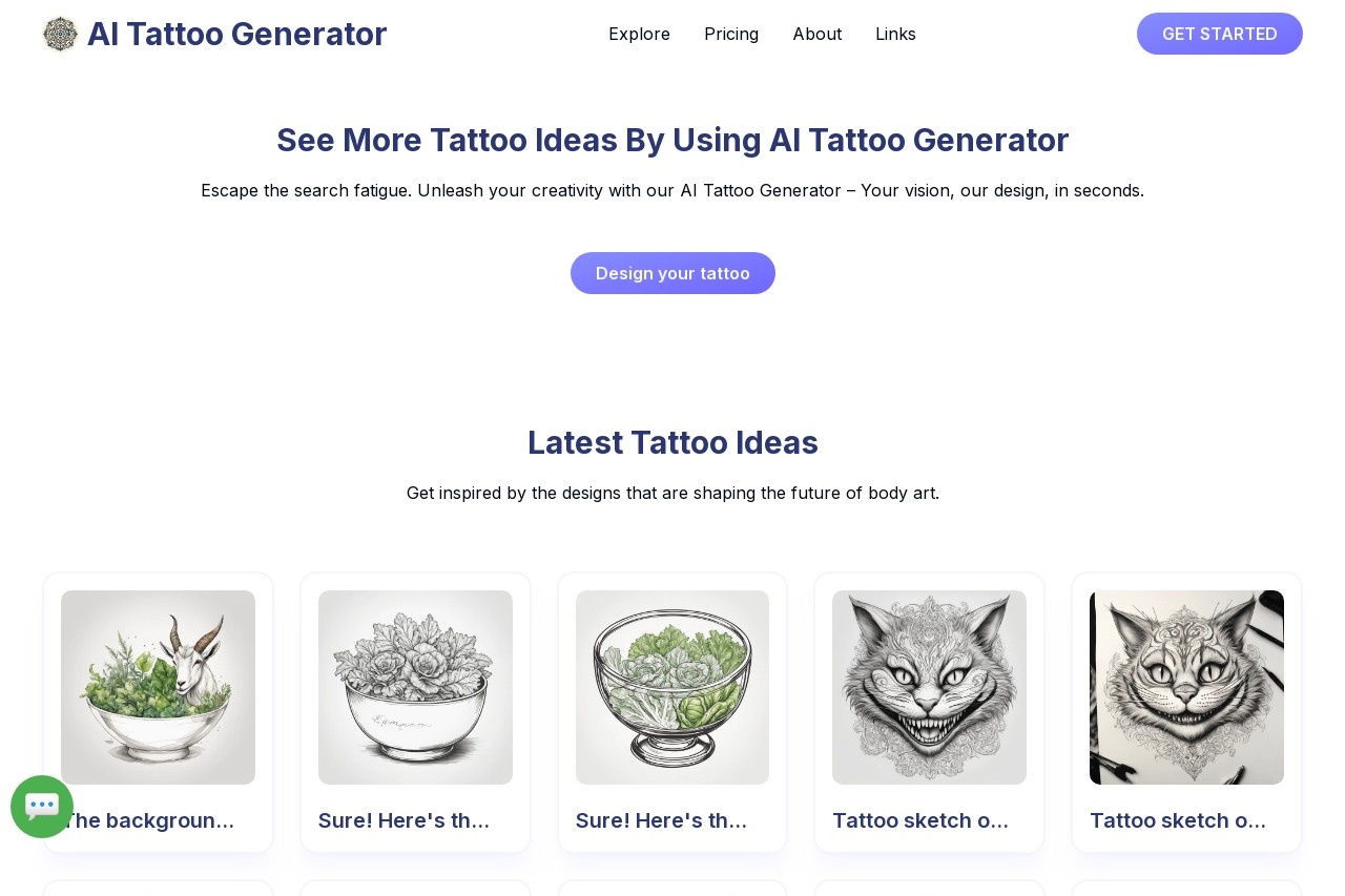 AI Tattoo Generator