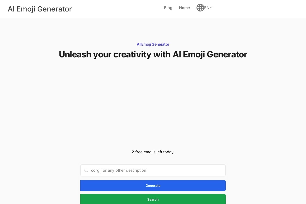 AI Emoji Generator