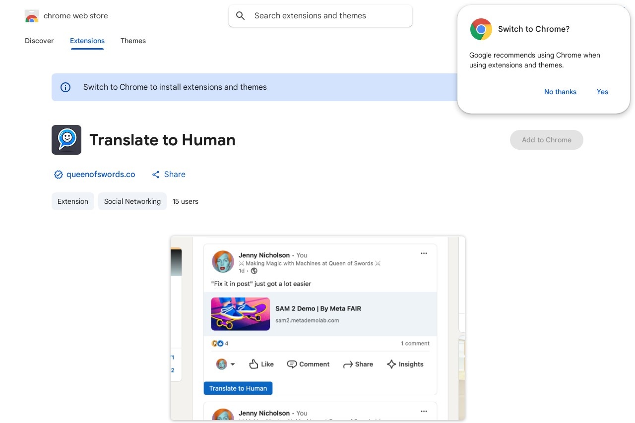 Translate to Human