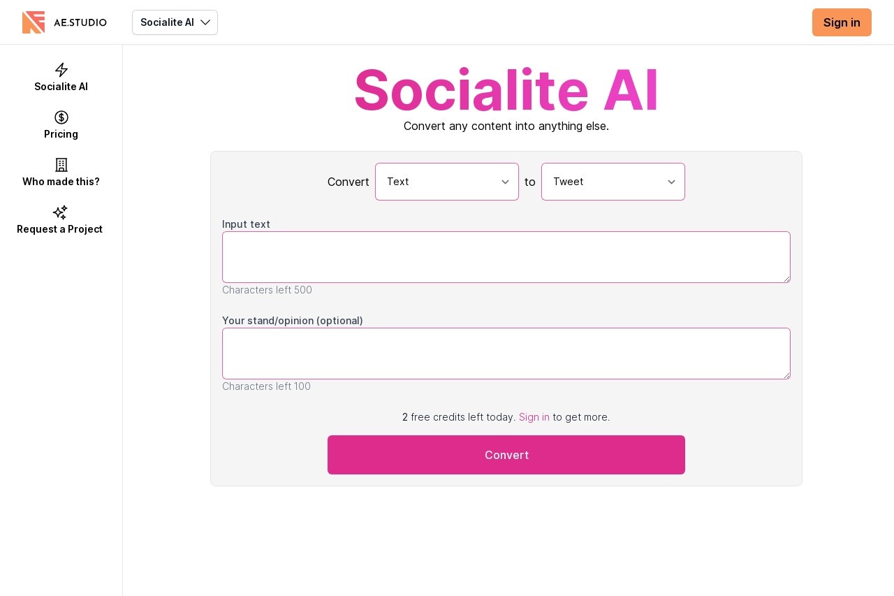 Socialite AI