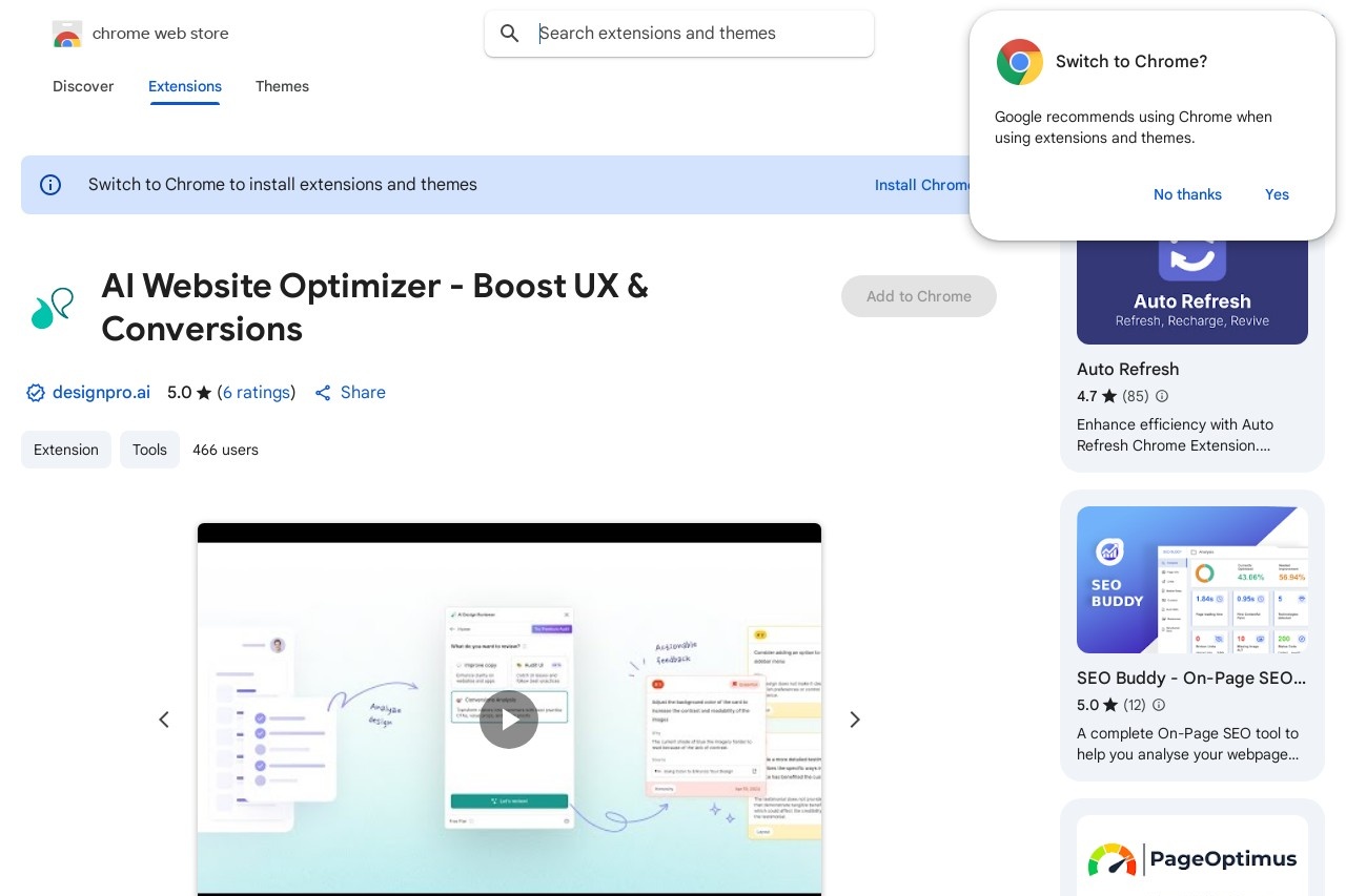 AI Website Optimizer
