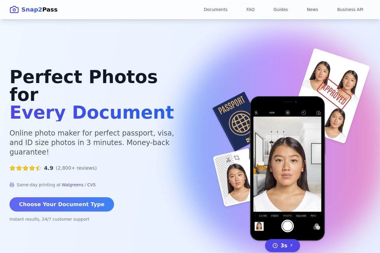 Online Visa & Passport Photos