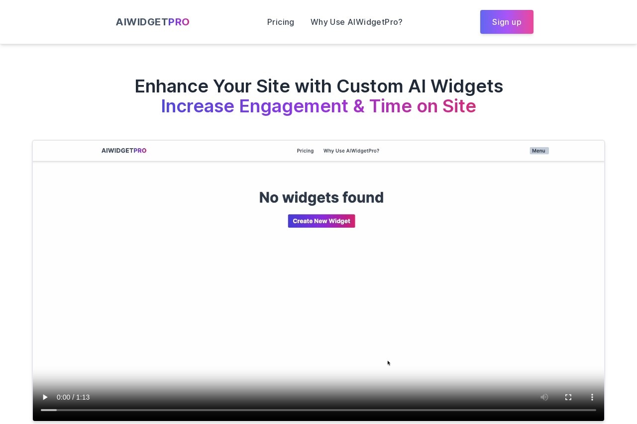 AiWidgetPro