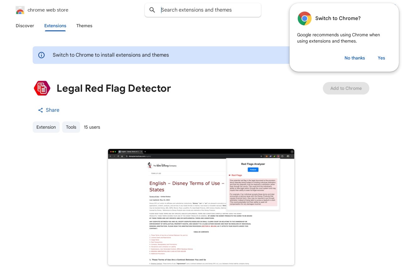 Legal Red Flag Detector