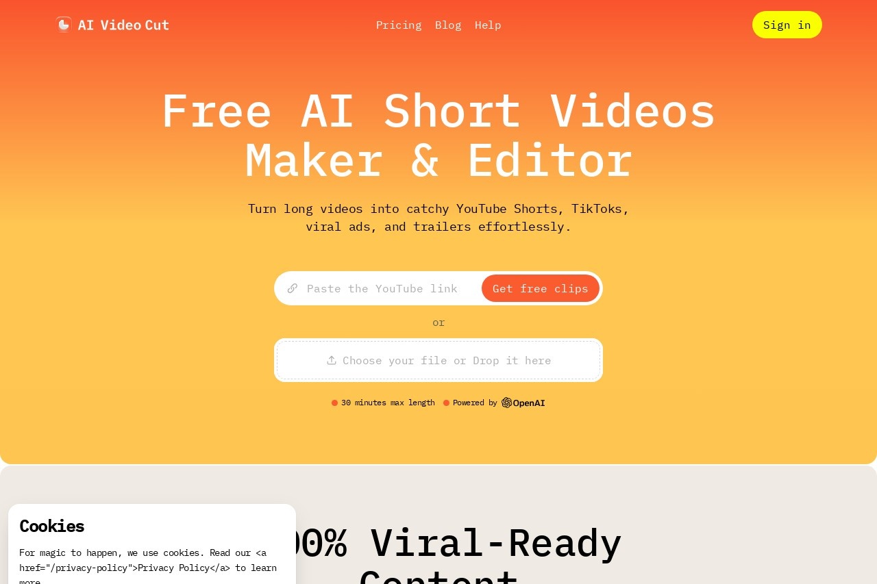 AI Video Cut