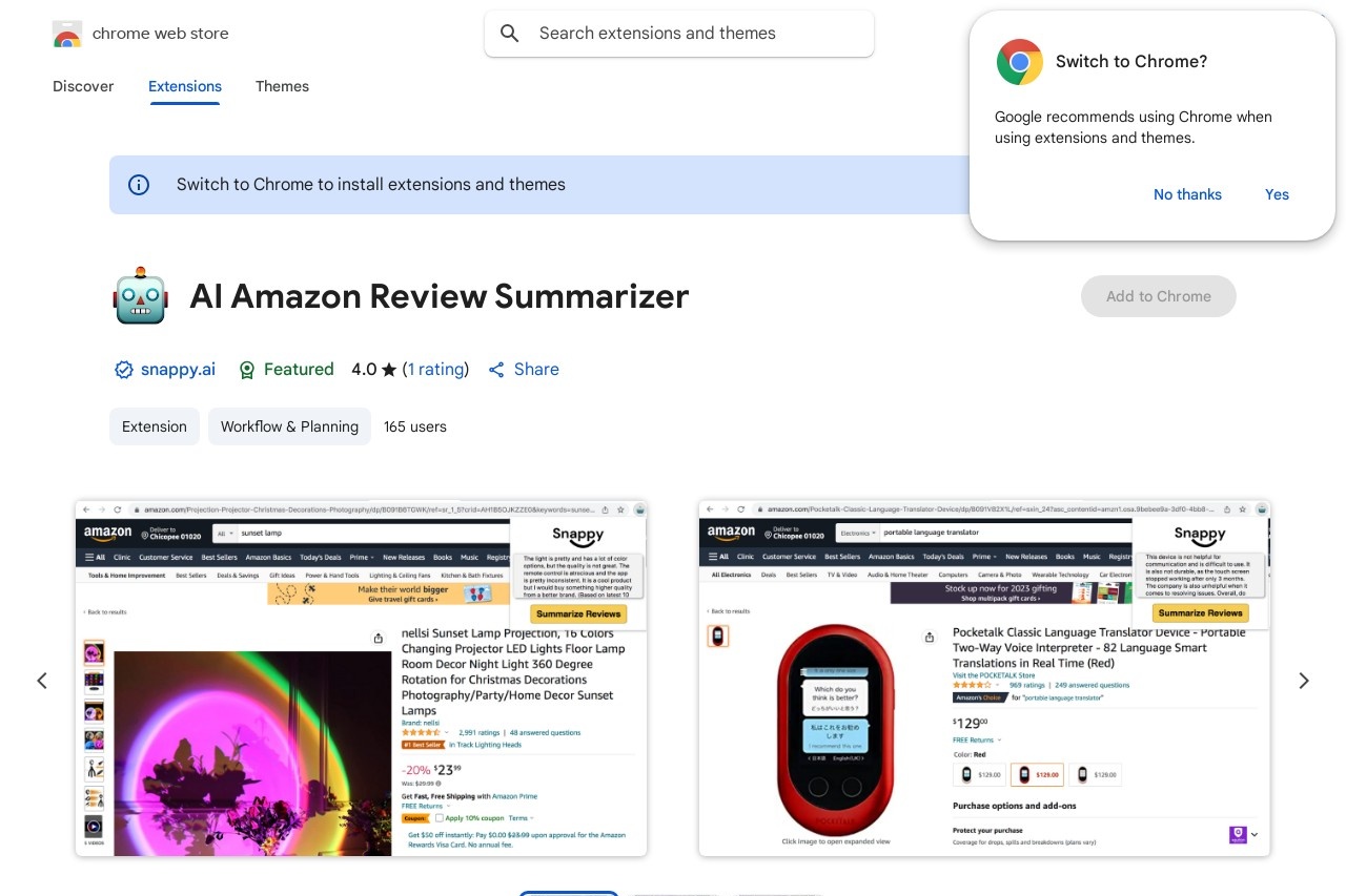 AI Amazon Review Summarizer