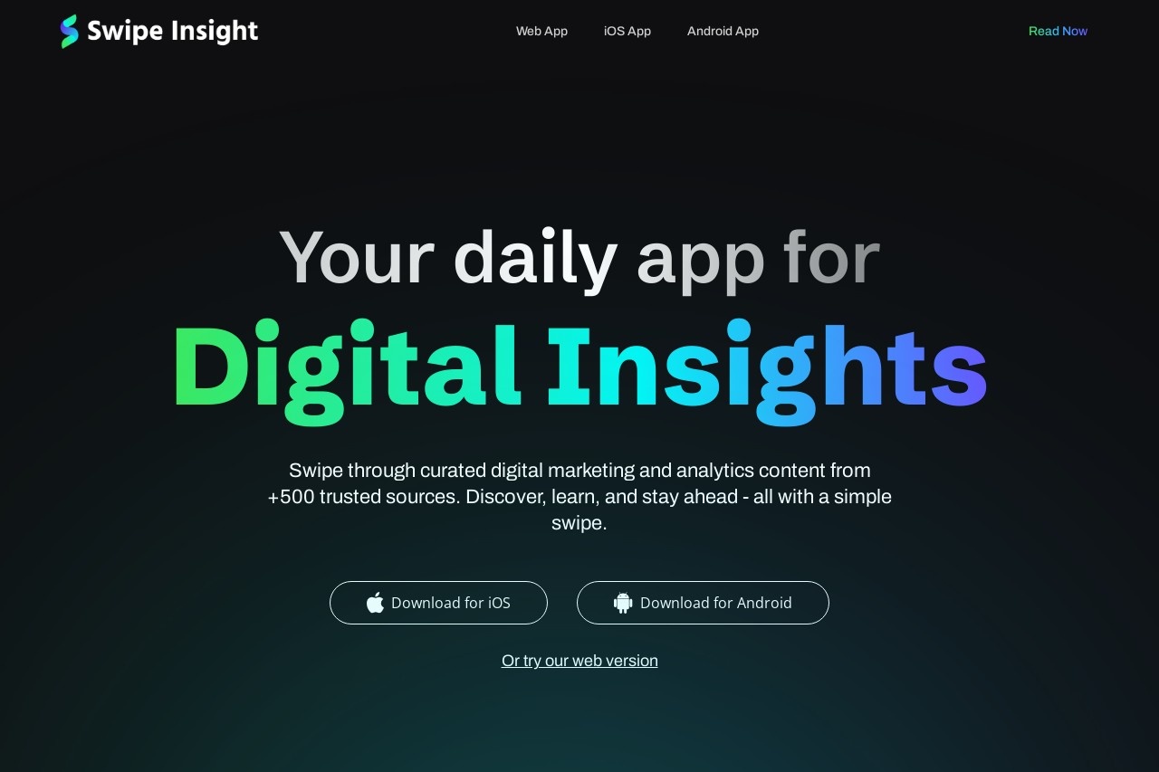 Swipe Insight