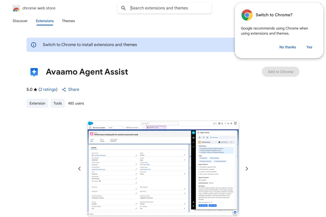 Avaamo Agent Assist