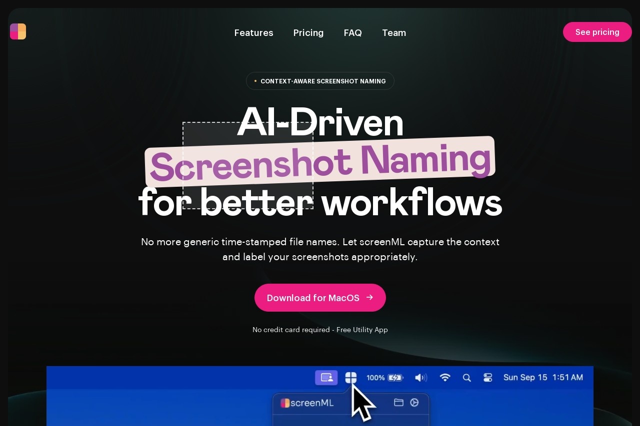 ScreenML