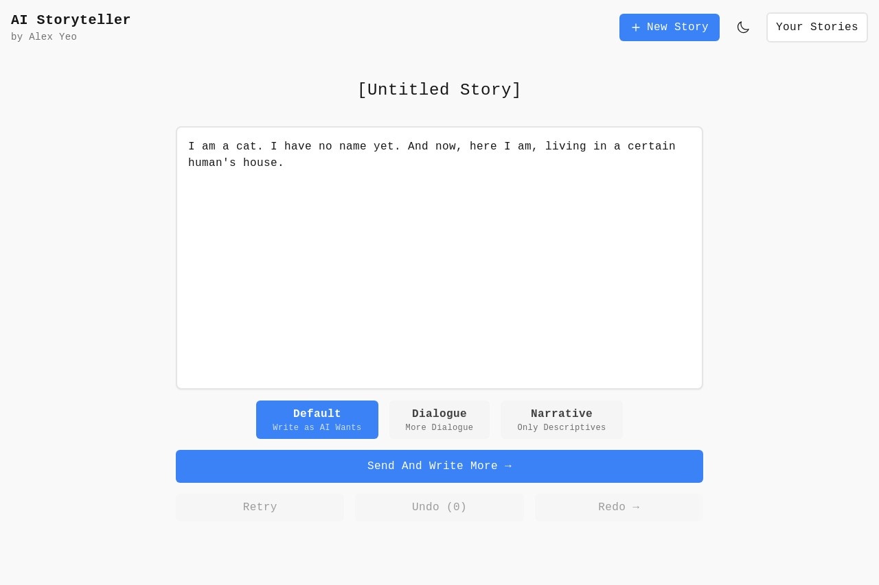 AI Storyteller