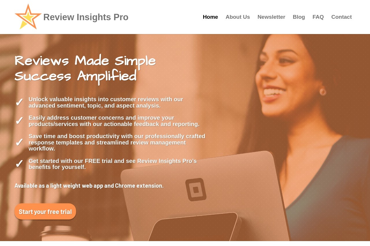 Review Insights Pro